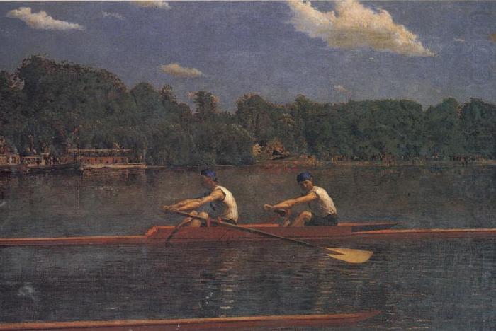 The Biglin Brothers Bacing, Thomas Eakins